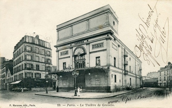 Paris - le Théâtre de Grenelle 