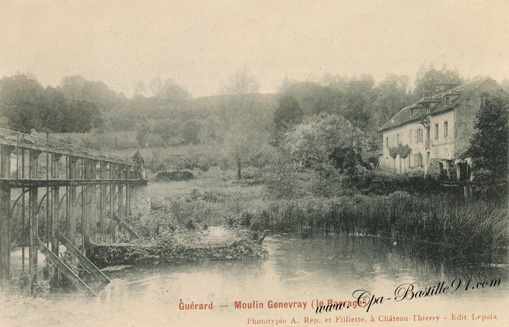 Carte Postale Ancienne - Moulin à Vent Calhoun, IL - Années 1910 - Originale Non Postée