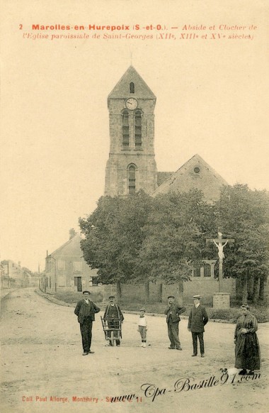 Marolles-en-Hurepoix-Abside-et-Clocher