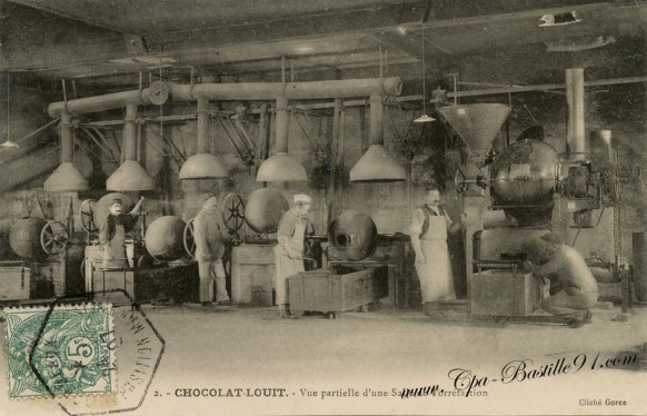 Chocolat Louit - Vue partielle dune salle de torréfaction
