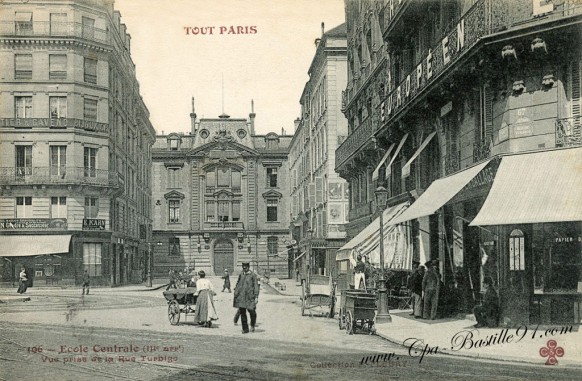 Tout-Paris-Ecole-Centrale-vue-prise-de-la-rue-Turbigo