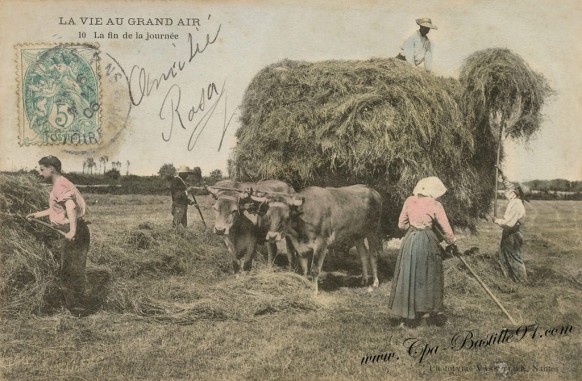 La vie au Grand Air en 1900 - La fin de Journée