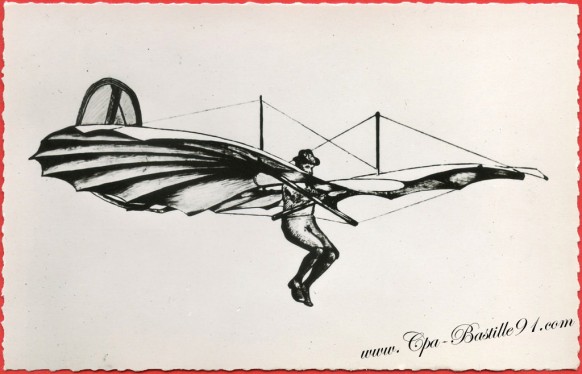 Otto Lilienthal le père du vol plané