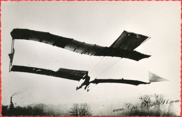 Histoire de l'aviation -1904 Le précurseur capitaine Feber sur son N°5