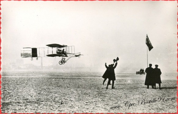 histoire de l'aviation-13 Janvier 1908 Farman sur Voisin gagne le prix Deutsch-Archdeacon-024