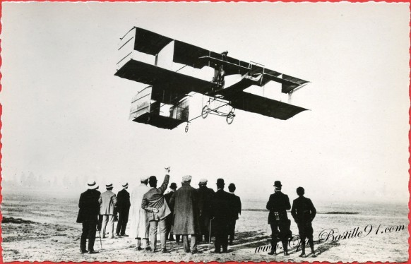 Histoire de l'aviation- Le 17 septembre 1908 Delagrange sur Voisin vole 