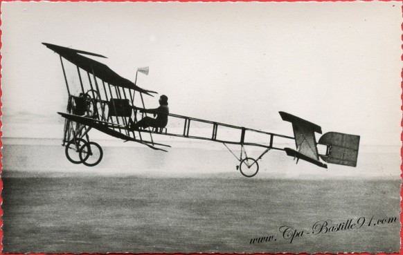 l'Histoire de l'Aviation - En 1909 à Juvisy - Le Biplan Goupy
