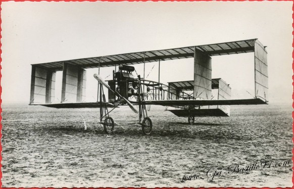 Histoire de l'Aviation -Septembre 1909 - Le Voisin nouveau type