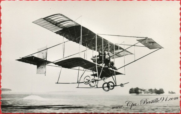 Histoire de l'Aviation - l'aéroplane Farman de 1910