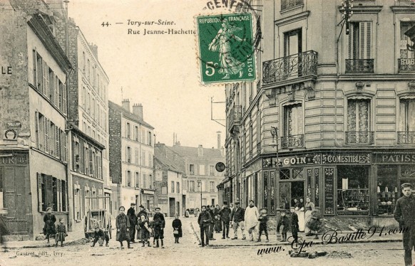 Carte Postale Ancienne -Ivry sur Seine - Rue Jeanne Hachette