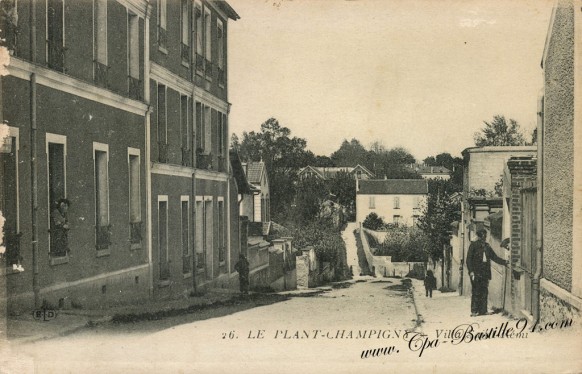 Carte Postale Ancienne - Le Plant Champigny - Villa Saint Rémy