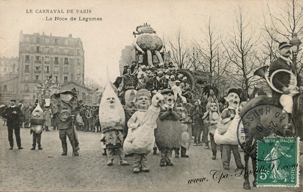 Les confettis et serpentins de Carnaval - Histoires de Paris