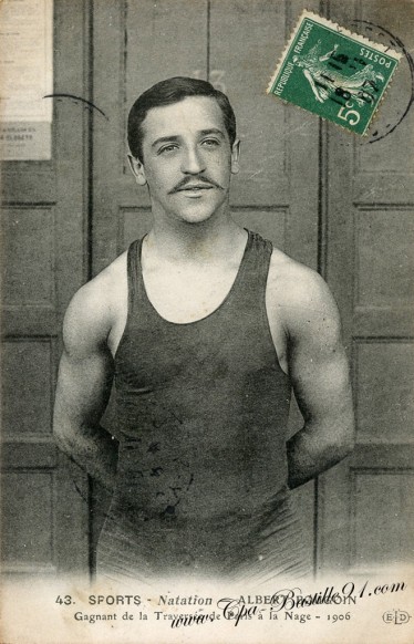 Carte Postale Ancienne - Sports - Natation - Albert Bougoin