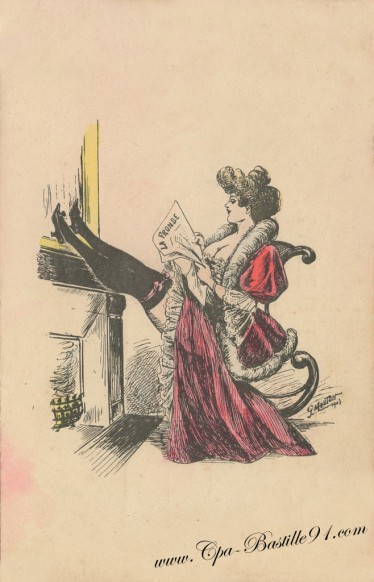 Carte Postale Ancienne - Le Journal La Fronde de l'illustrateur Georges Mouton