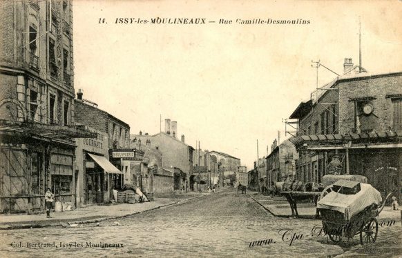 Cartes Postales Anciennes - Issy-les-Moulineaux - Rue Camille Desmoulins