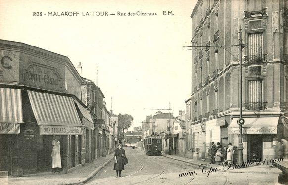 Malakoff - La Tour - Rue des Clozeaux 