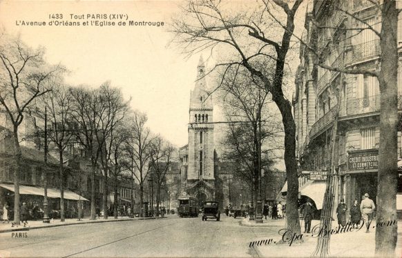 Carte Postale Ancienne - Tout Paris - Avenue d'Orléans