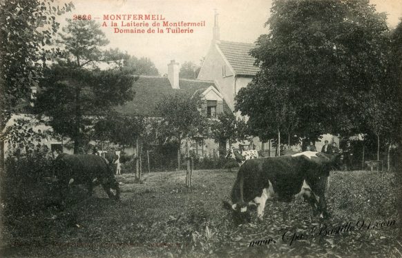 Carte Postale Ancienne de Montfermeil - A la laiterie du domaine de la Tuilerie