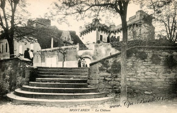 Carte Postale Ancienne - Montaren le Chateau