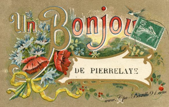 Cartes postales Anciennes - Un Bonjour de Pierrelaye 