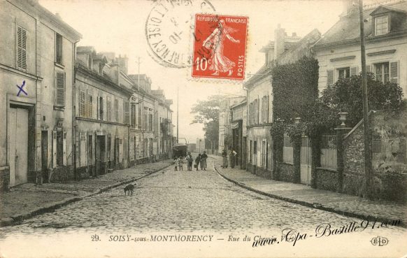 Carte Postale Ancienne - Soisy-sous-Montmorency - Rue du chemin Vert - Cliquez sur la carte pour l’agrandir et en voir tous les détails