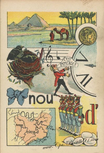 Carte Postale Ancienne - Jeux de rébus 