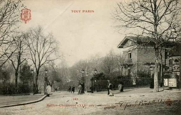 Carte Postale Ancienne - Tout Paris - Les Buttes Chaumont