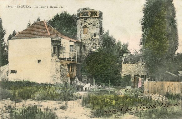 Carte postale Ancienne de Saint-OUEN - La tour à Mahu