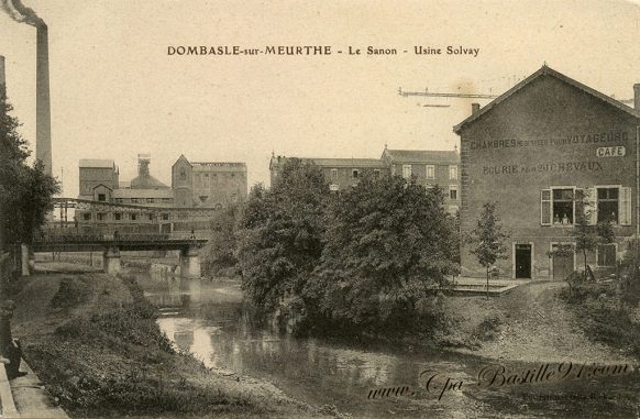  Dombasle sur Meurthe - Le Sanon - Usine Solvay