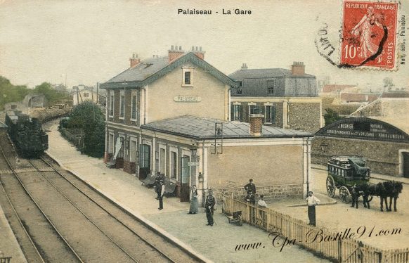 Cartes Postales Ancienne de la Gare de Palaiseau 