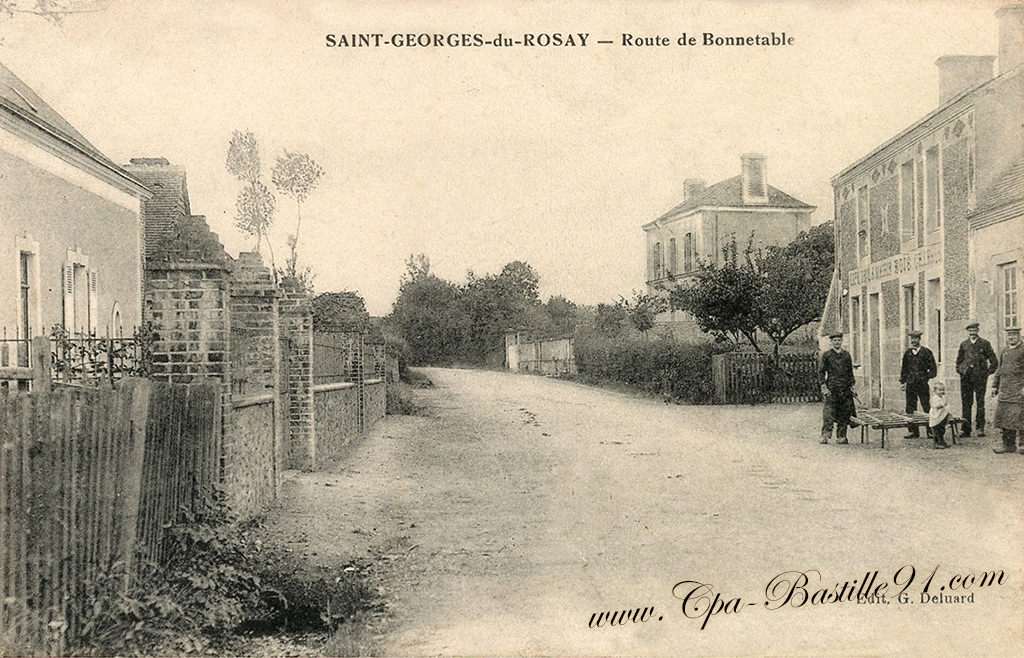 Saint-Georges-du-Rosay - Route de Bonnetable