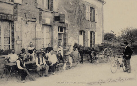 Carte Postale Ancienne – Femme à Vélo – 1907 – Authentique